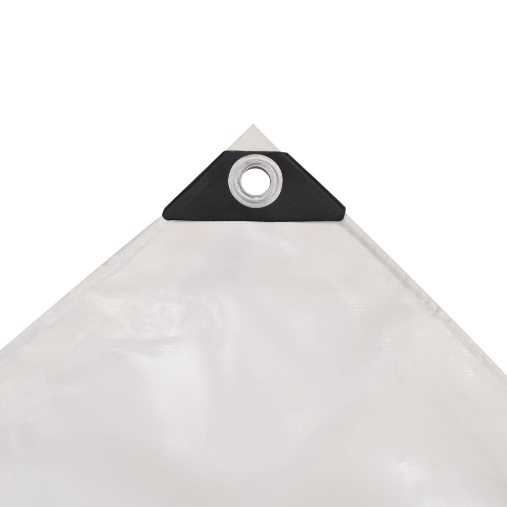 Tarpaulin 650 g/m? 3x6 m White