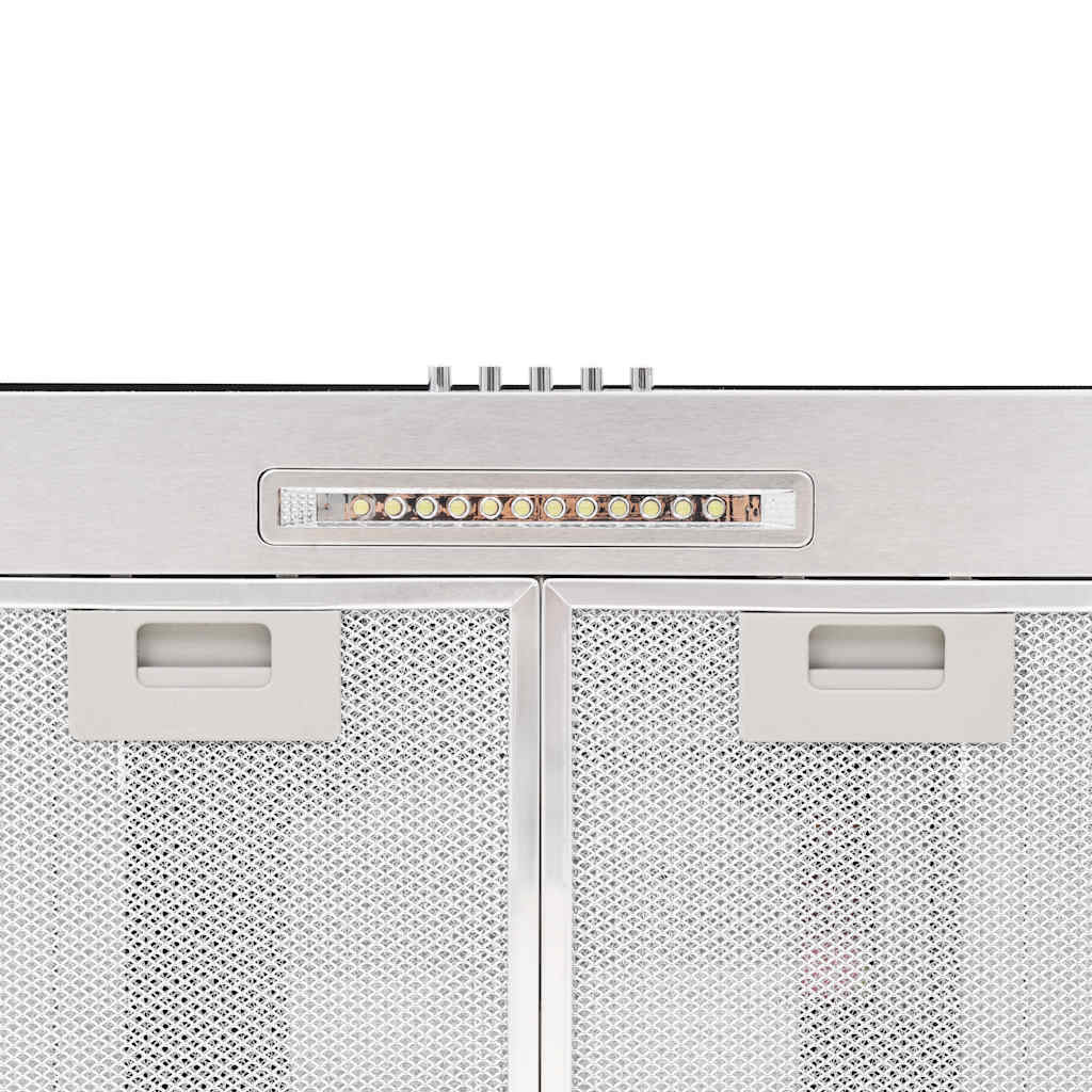 Wall Mounted Range Hood 90 cm Stainless Steel 756 m³/h LED