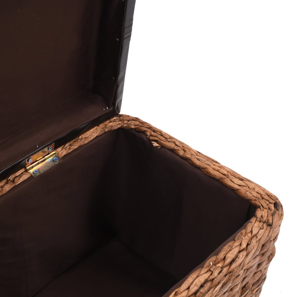 Bench Seagrass 140x29x36 Cm Brown
