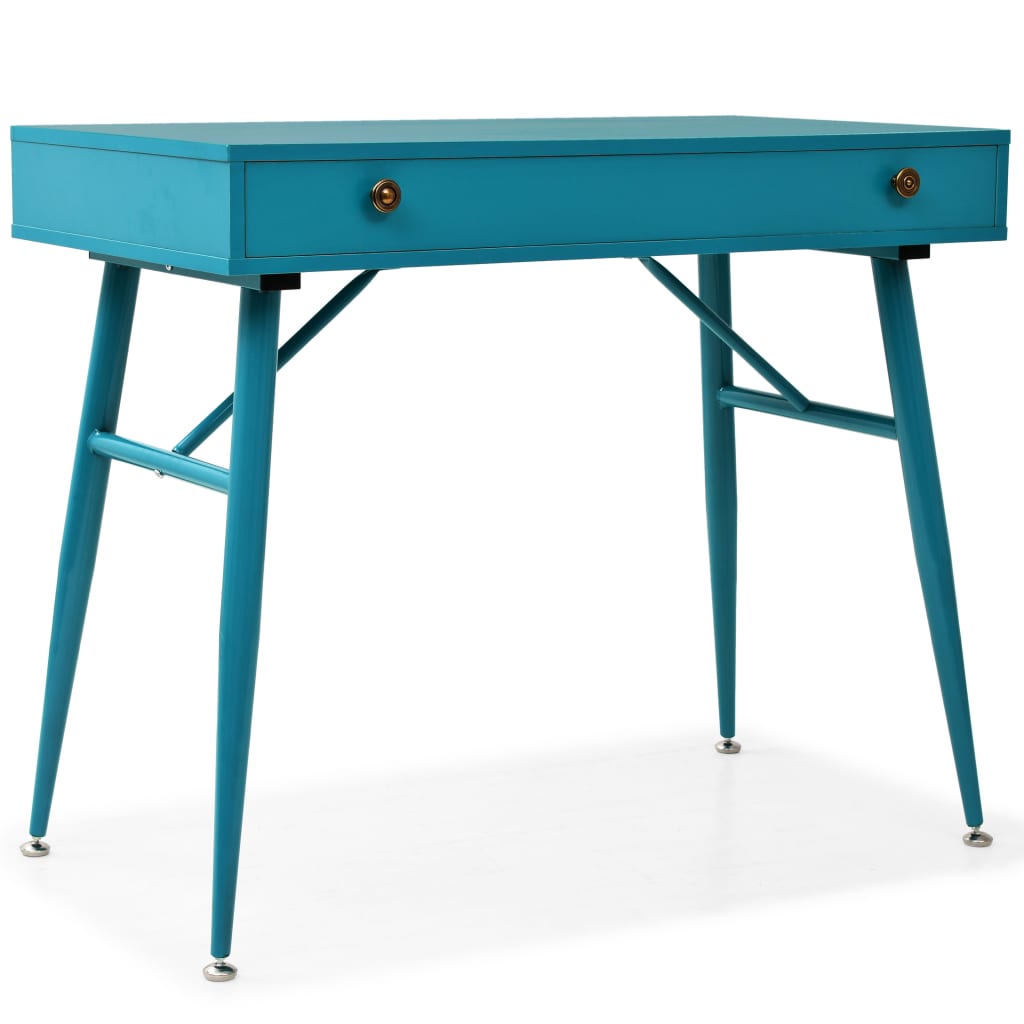Writing Desk with Drawer 90x50x76.5 cm Antique Green