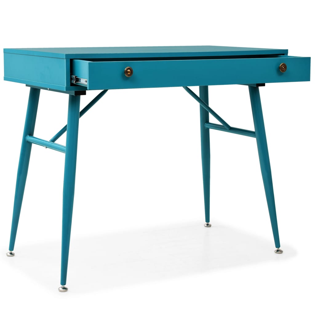 Writing Desk with Drawer 90x50x76.5 cm Antique Green