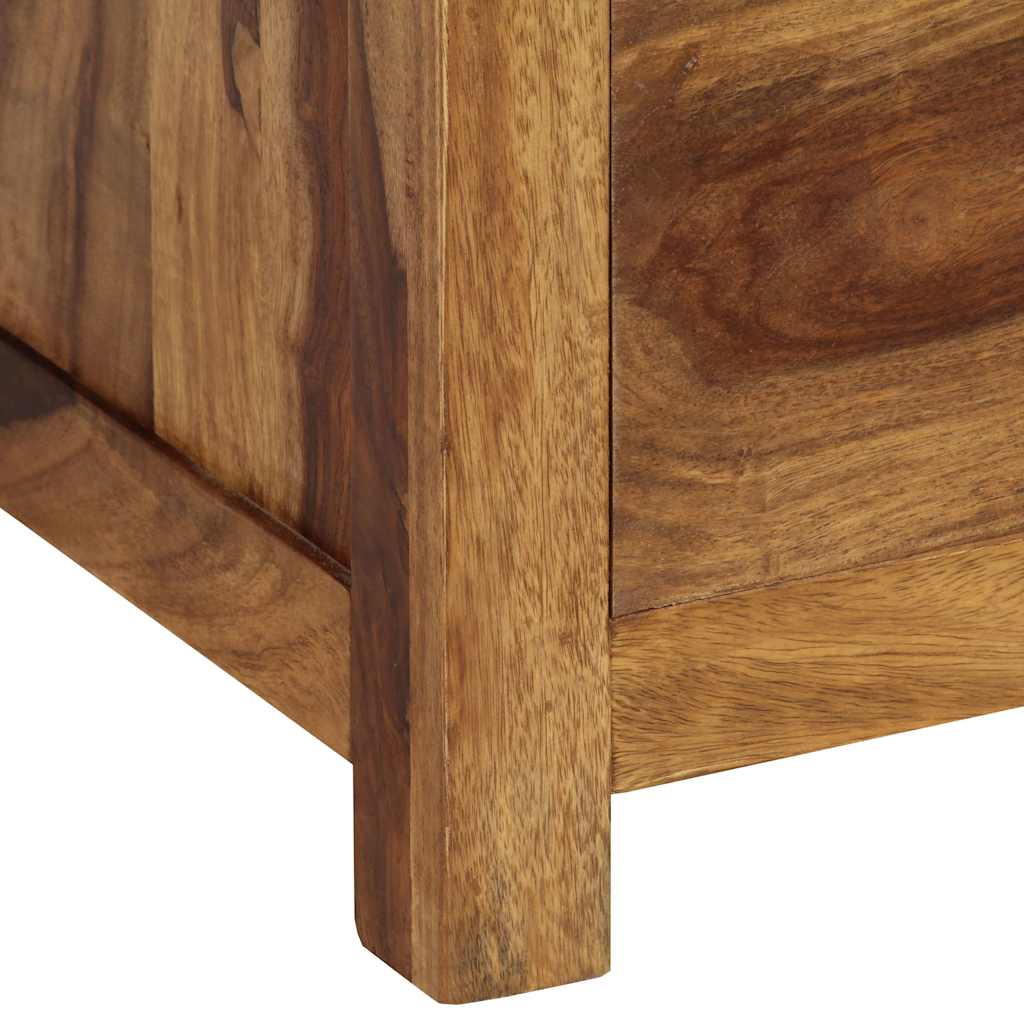 Writing Table Solid Acacia Wood 110x55x76 cm