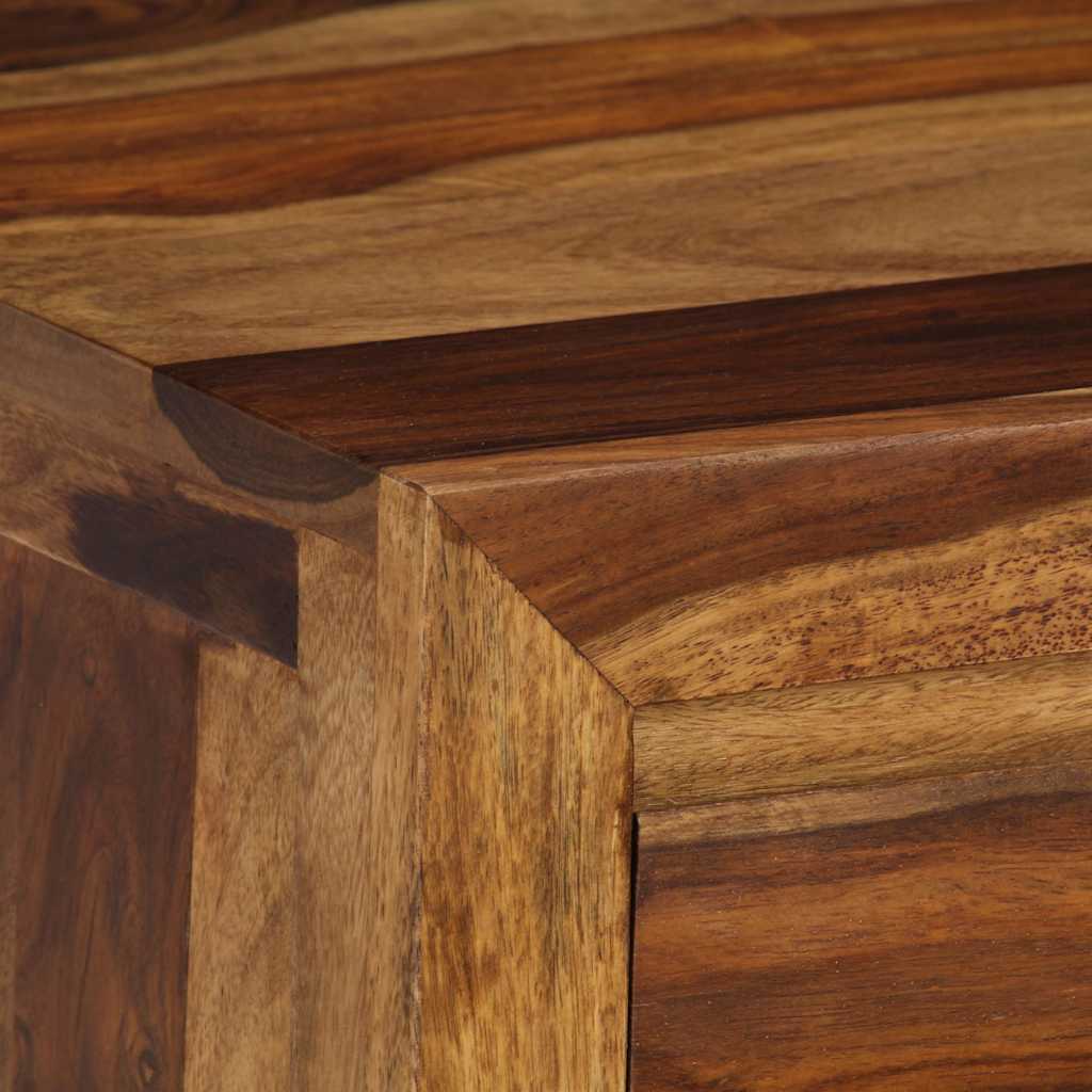 Writing Table Solid Acacia Wood 110x55x76 cm