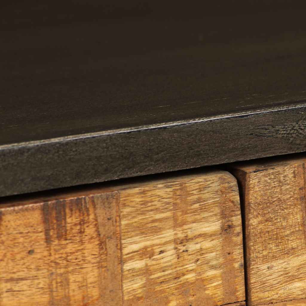 TV Cabinet Solid Mango Wood 140x30x45 cm