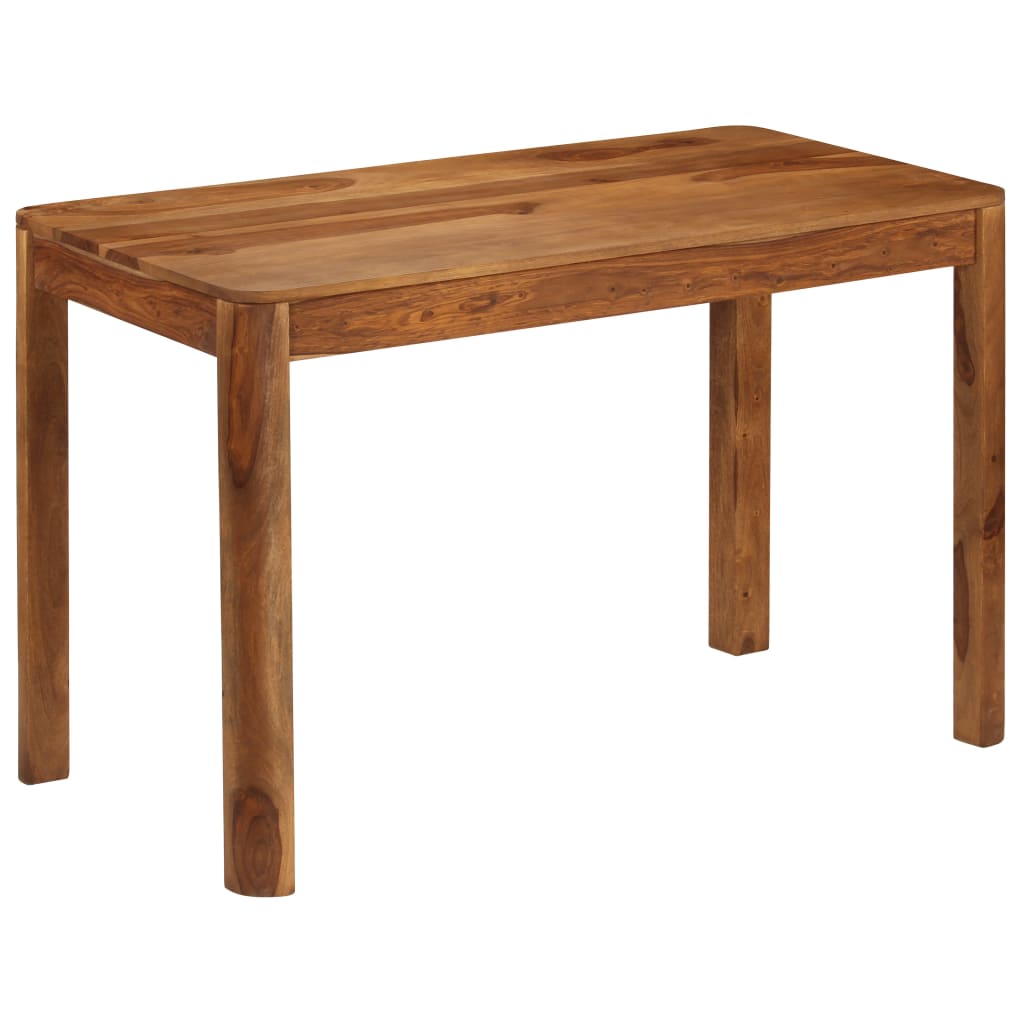 Dining Table Solid Acacia Wood 120x60x76 cm
