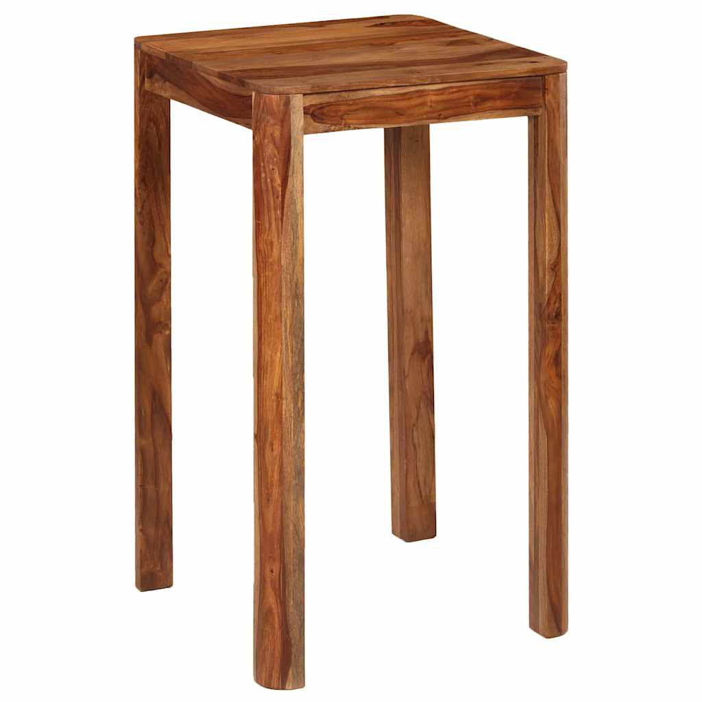 Bar Table Solid Acacia Wood 60x60x107 cm