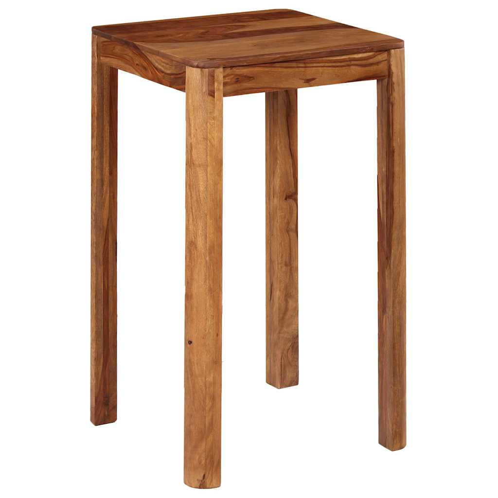 Bar Table Solid Acacia Wood 60x60x107 cm