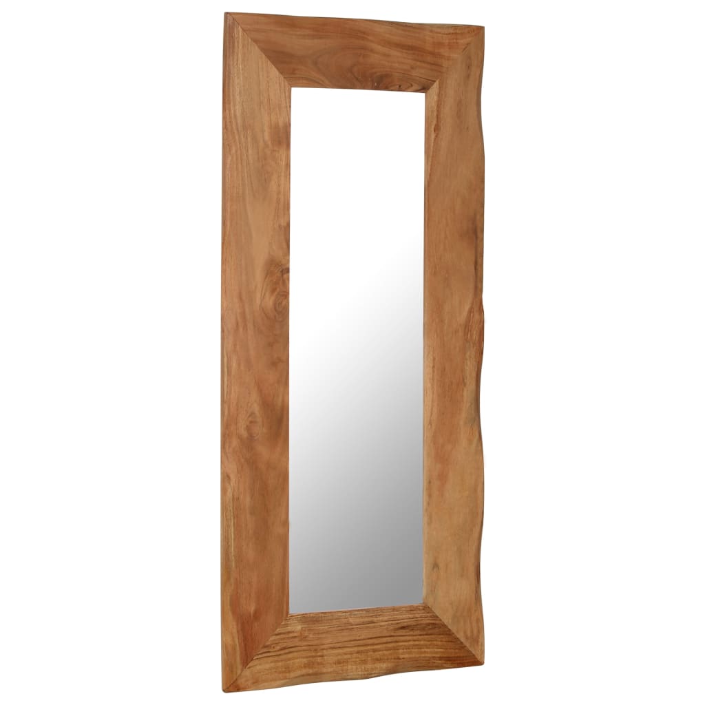 Cosmetic Mirror 50x110 Cm Solid Acacia Wood