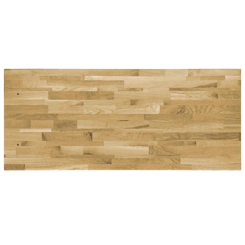 Table Top Solid Oak Wood Rectangular 44 mm 120x60 cm