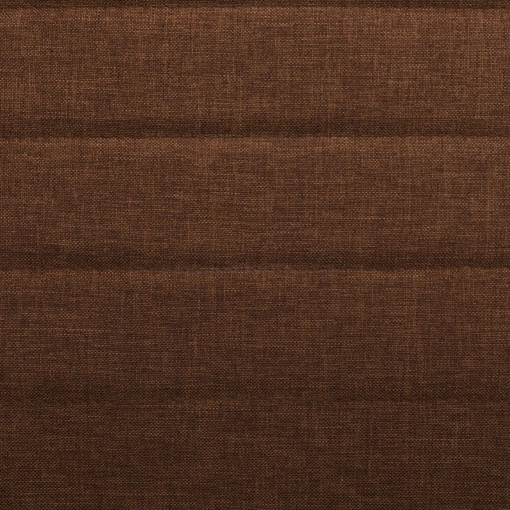 Dining Chairs 4 pcs Brown Fabric