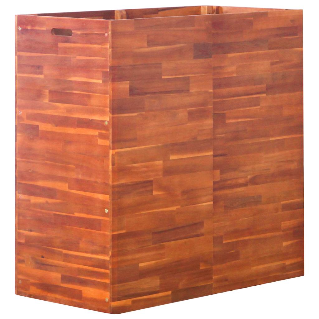 Garden Raised Bed Acacia Wood 100x50x100 cm