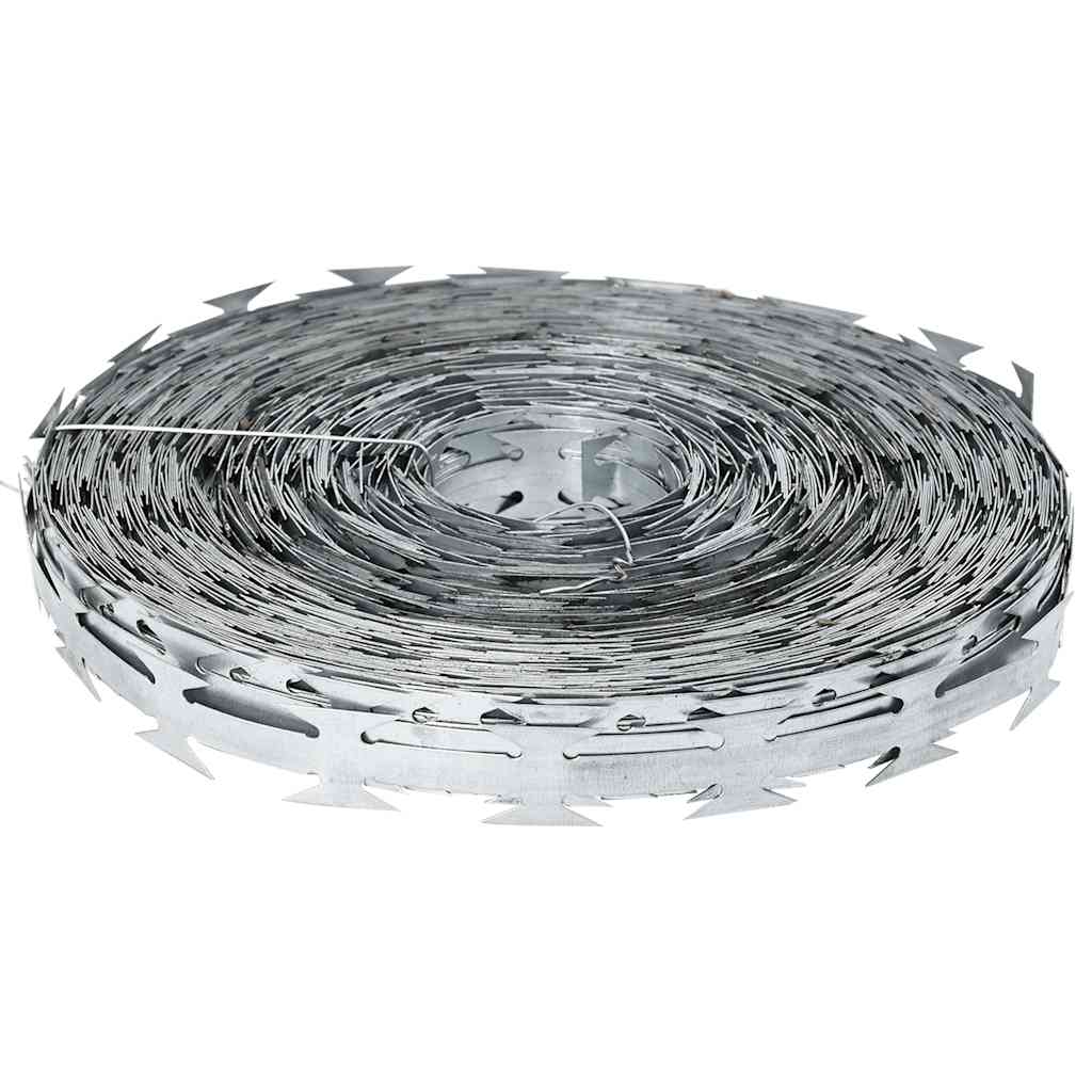 Razor Concertina Wire Galvanised Steel 500 m