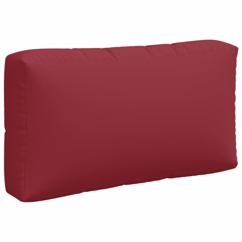 Pallet Cushions 3 pcs Red Fabric
