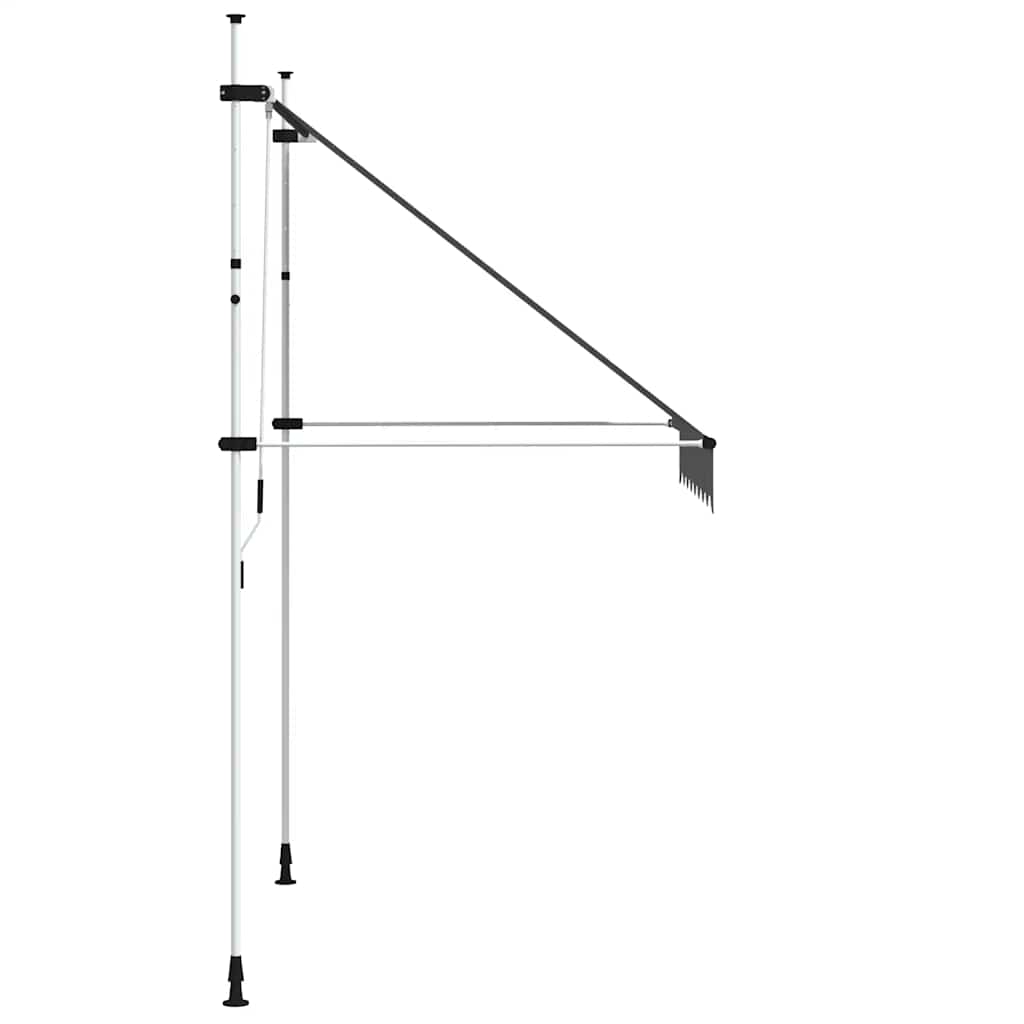 Manual Retractable Awning 200 cm Anthracite