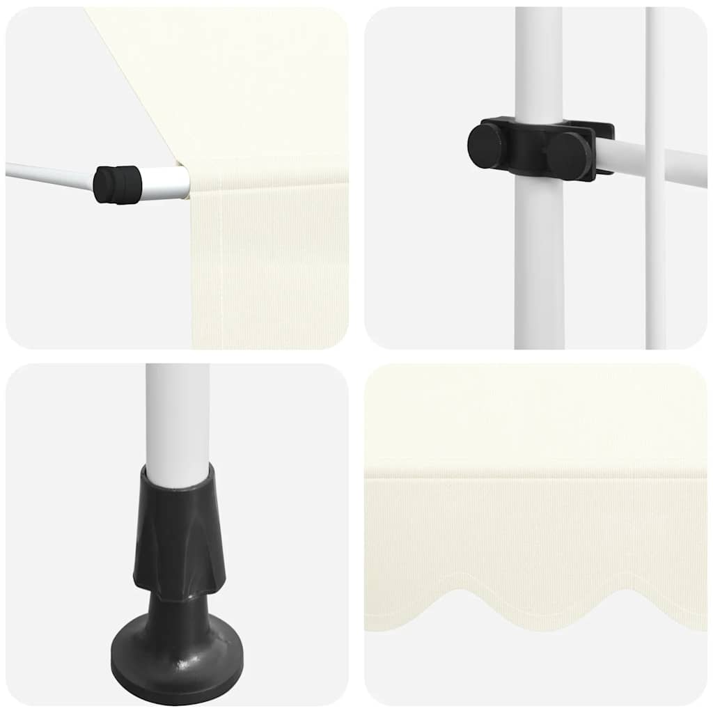 Manual Retractable Awning 350 cm Cream