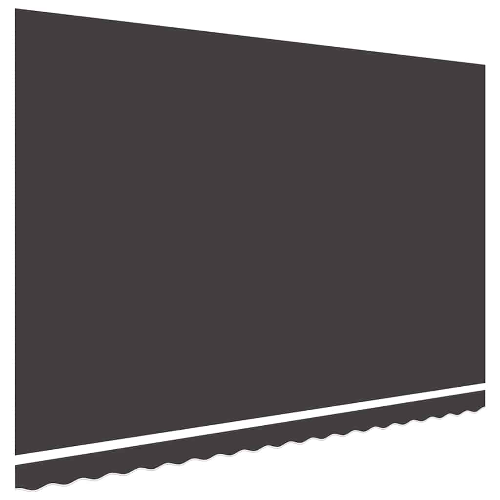 Awning Replacement Fabric Grey 400x300 cm Polyester