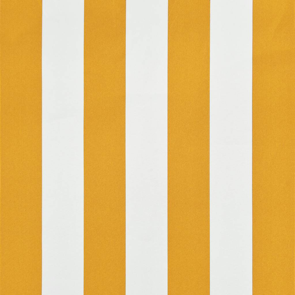 Retractable Awning 200x150 cm Yellow and White
