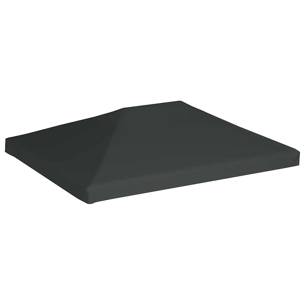 Gazebo Top Cover 310 g/m² 4x3 m Grey