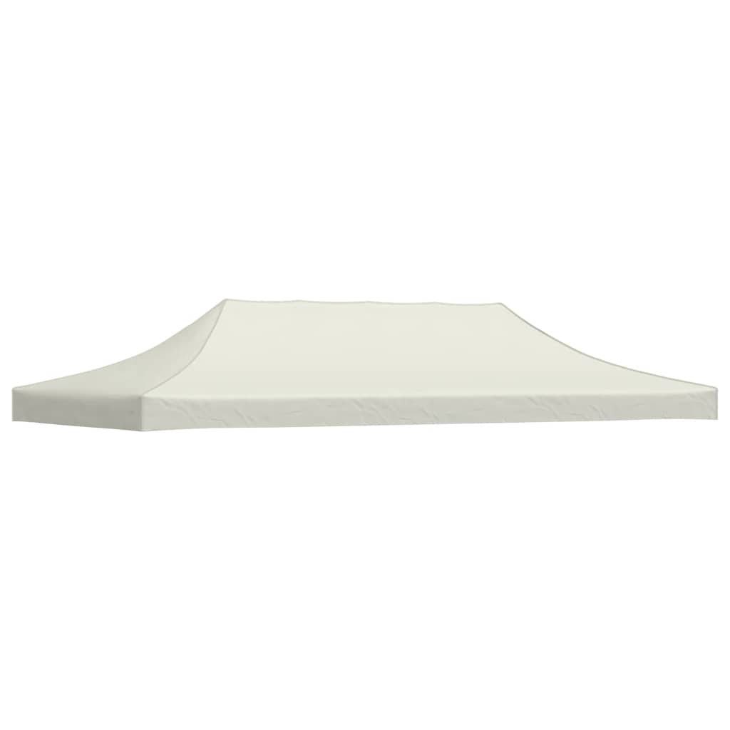 Party Tent Roof 3x6 m Cream