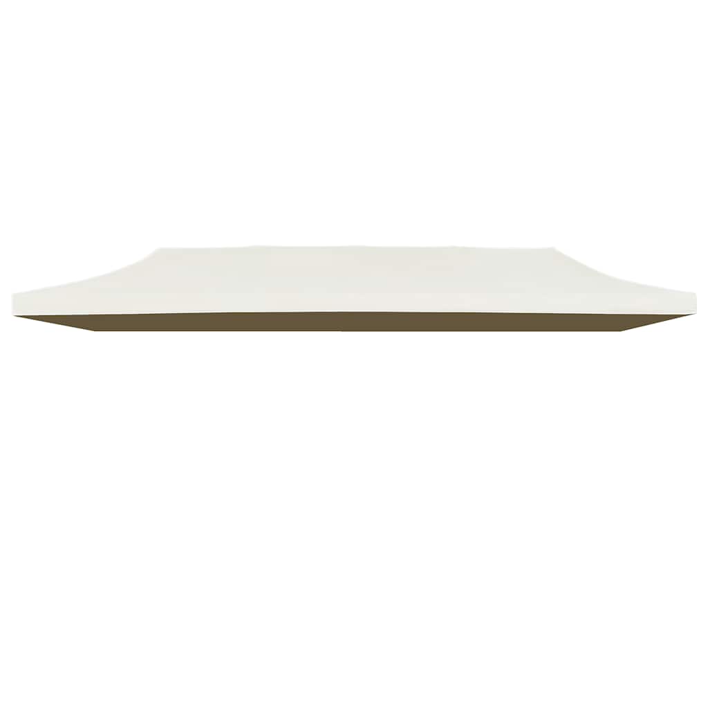Party Tent Roof 3x6 m Cream