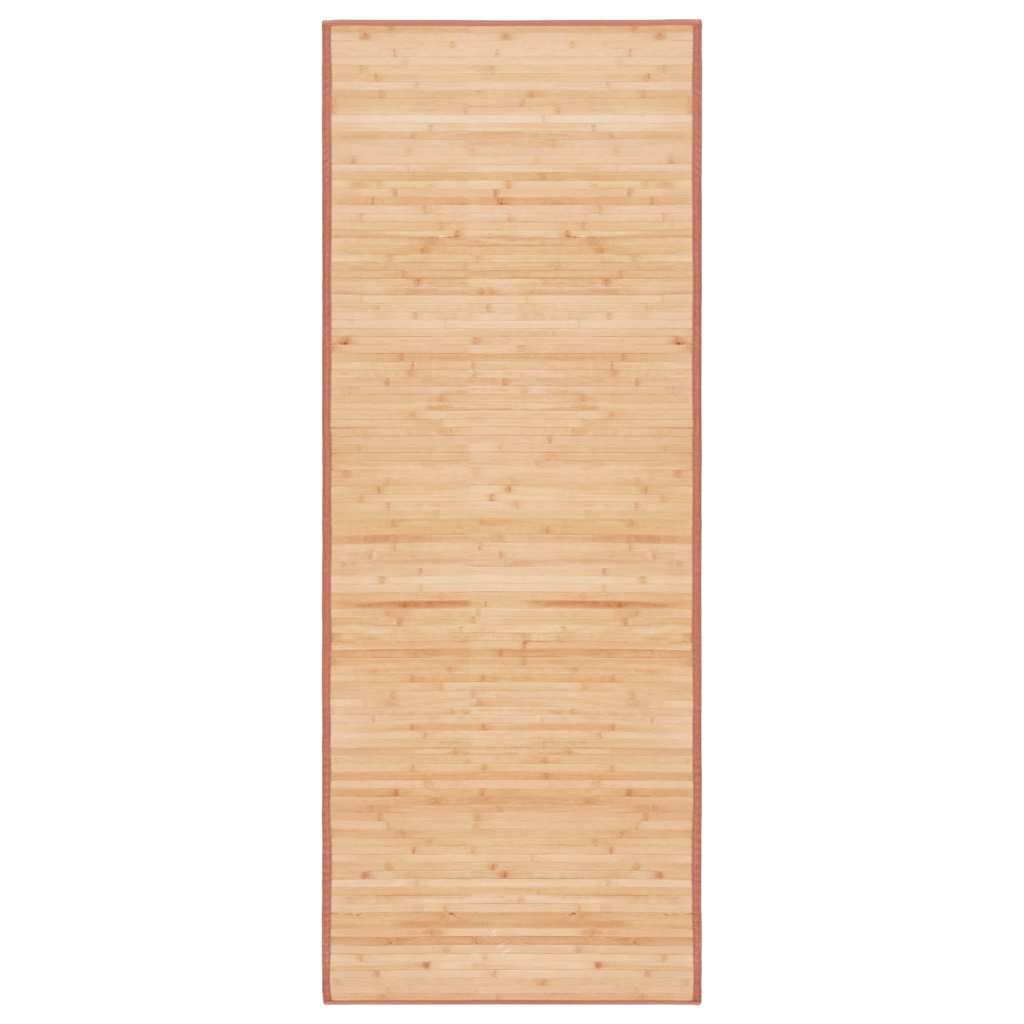 Rug Bamboo 80x200 cm Brown