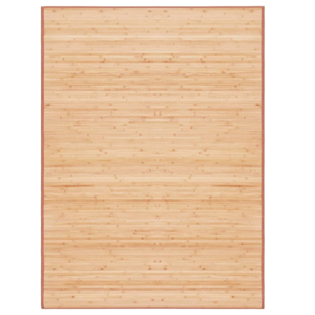 Rug Bamboo 160x230 cm Brown