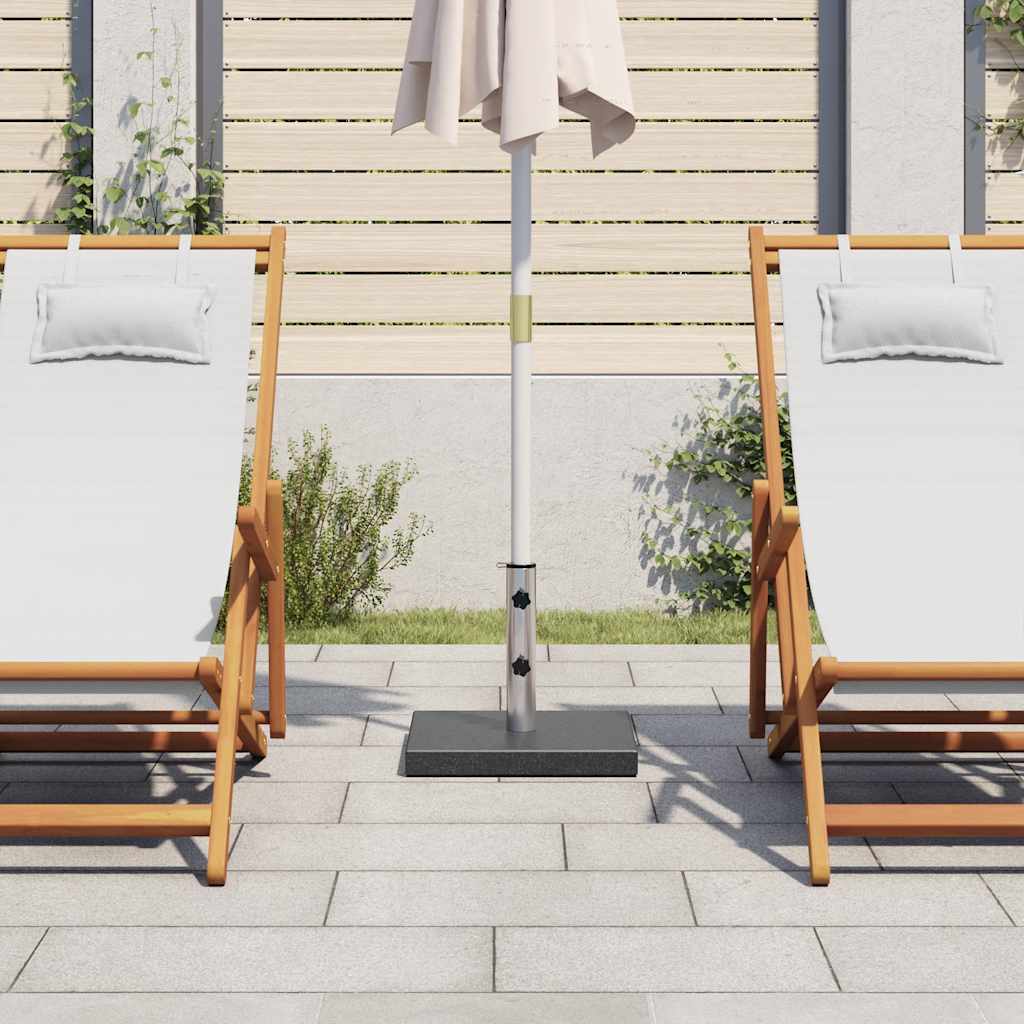 Parasol Base Granite 28.5 kg Square Black