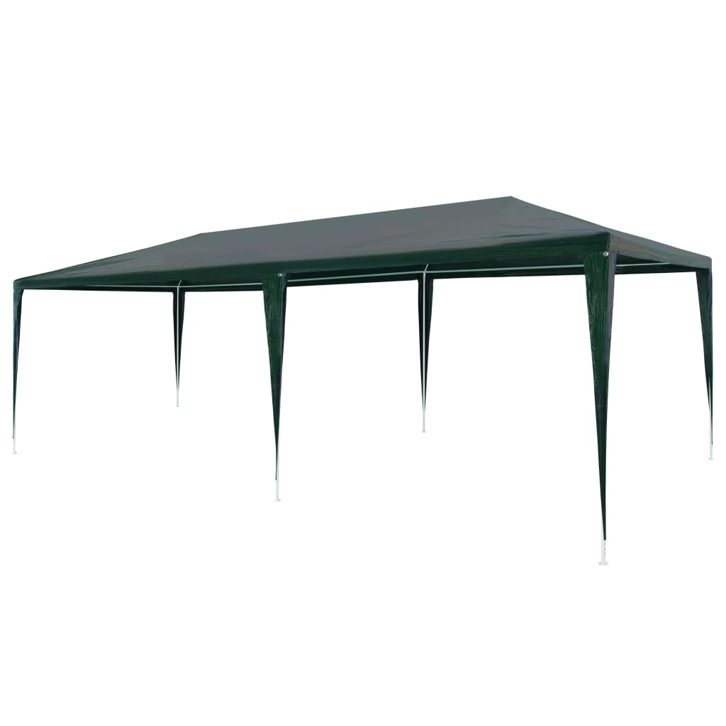 Party Tent 3x6 m PE Green