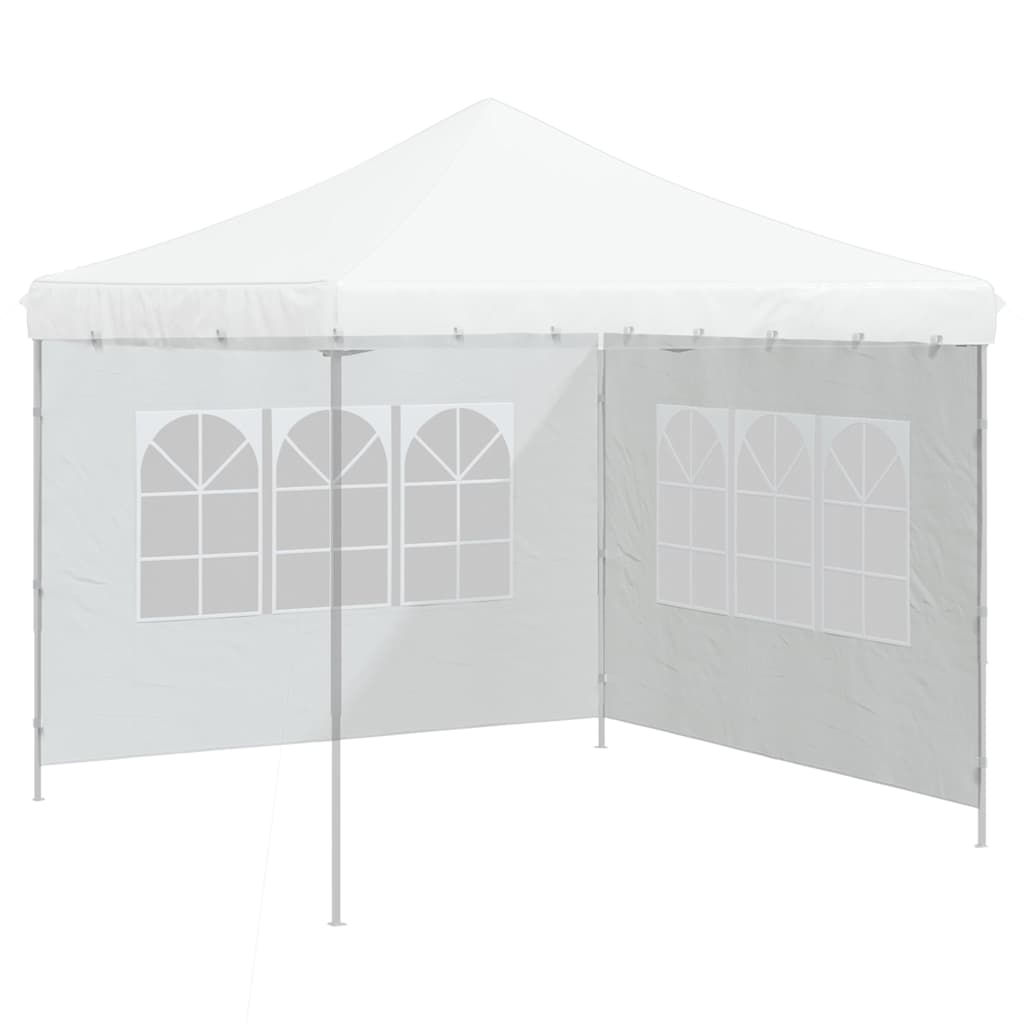 Party Tent Sidewall 2 pcs with Window PE White