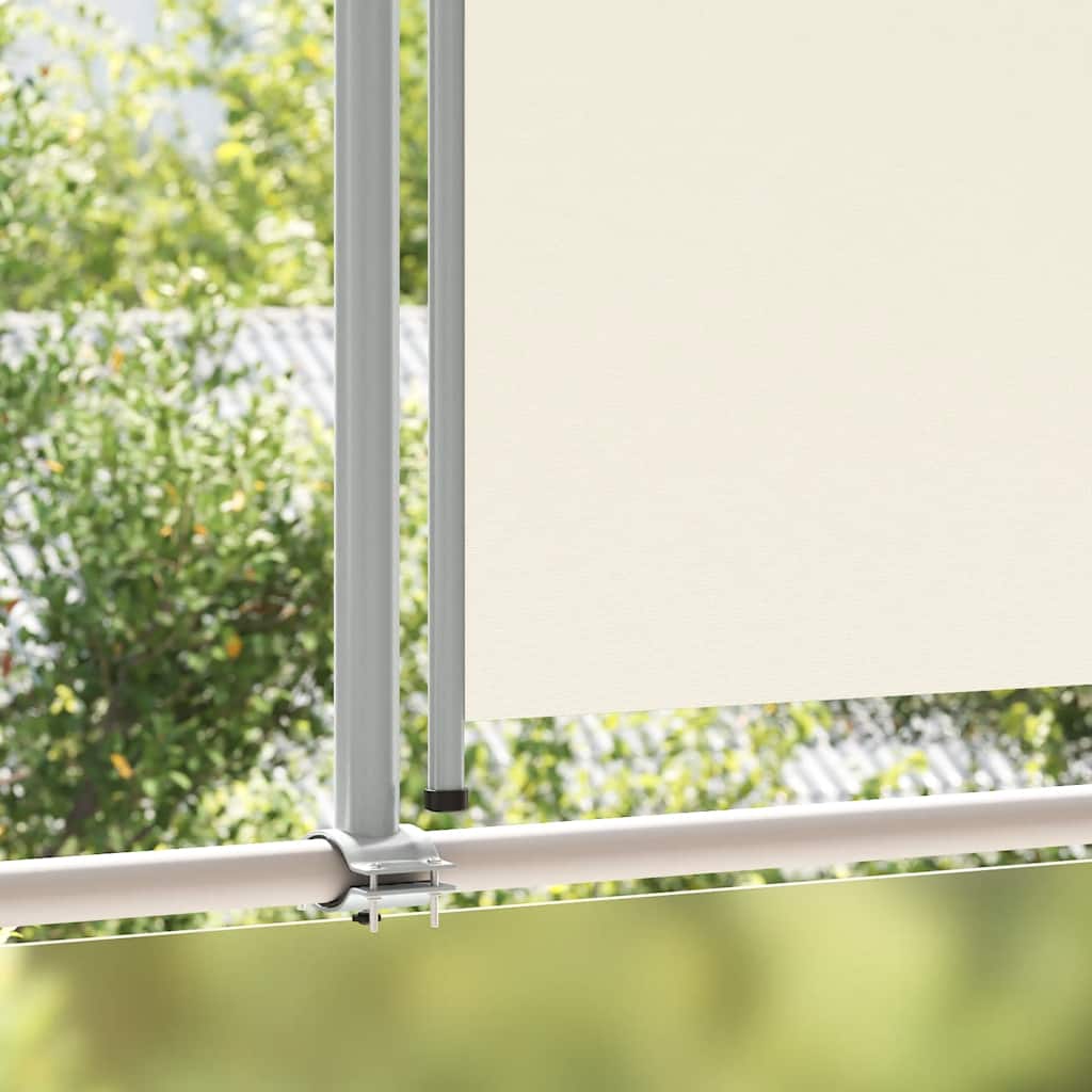 Patio Retractable Side Awning 140 x 300 cm Cream