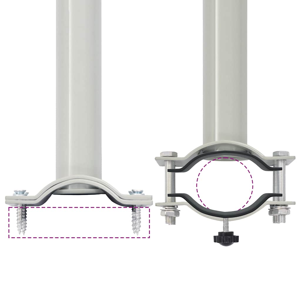 Patio Retractable Side Awning 160 x 300 cm Cream