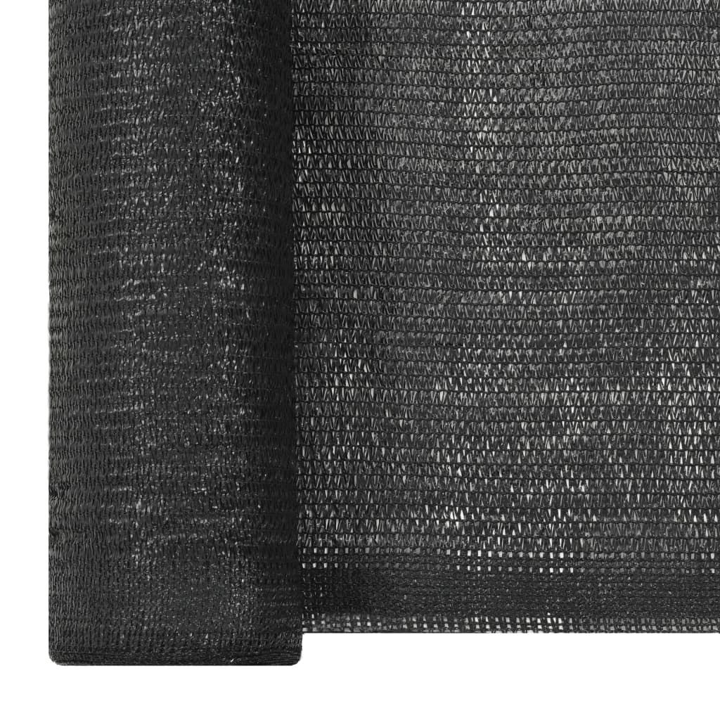 Privacy Net HDPE 1x25 m Black