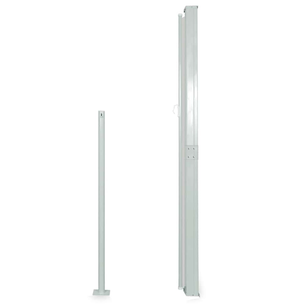 Retractable Side Awning 160 x 500 cm Black