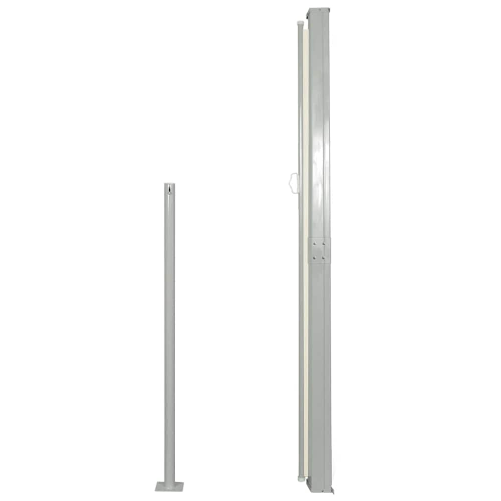 Retractable Side Awning 160 x 500 cm Cream