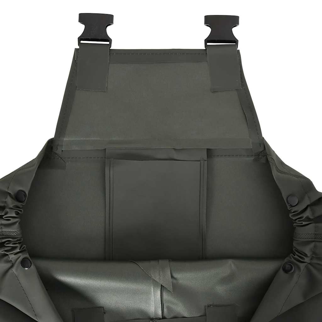 Wading Pants with Boots Green Size 38