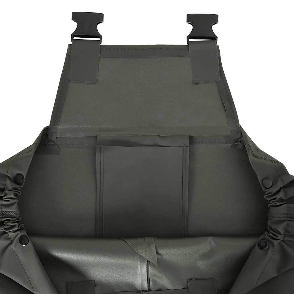 Wading Pants with Boots Green Size 39