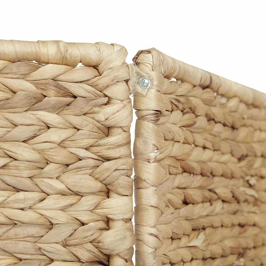 5-Panel Room Divider 193x160 cm Water Hyacinth