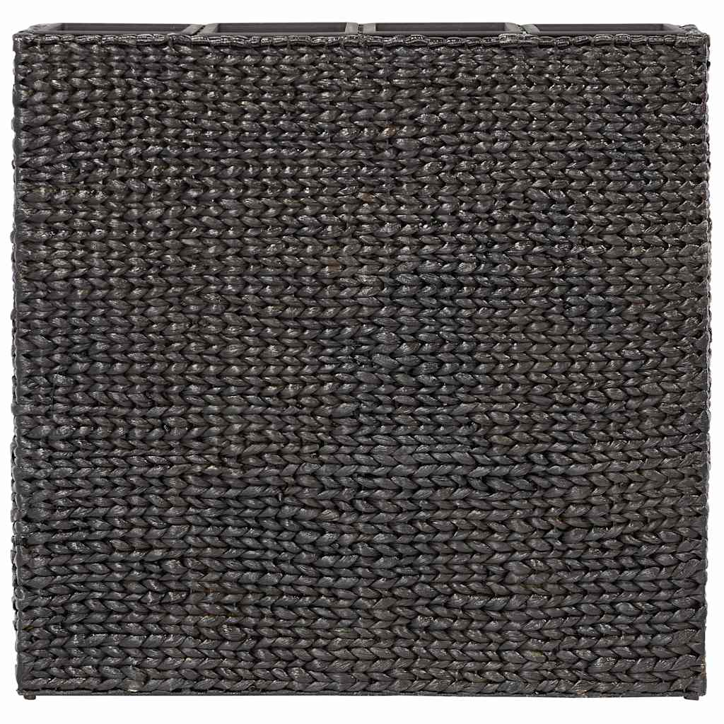 Raised Bed with 4 Pots Water Hyacinth Black