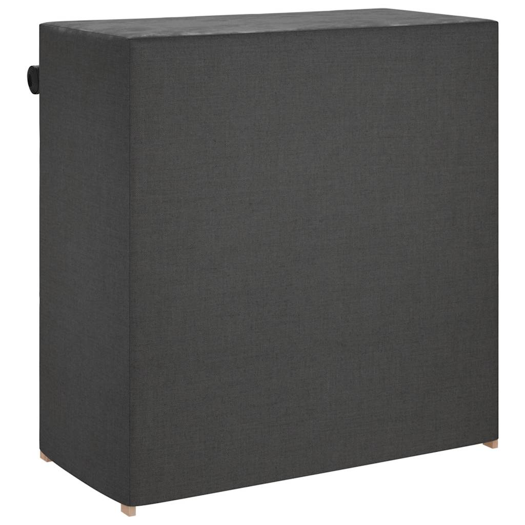 Shoe Cabinet with Cover Grey 79x40x80 cm Fabric