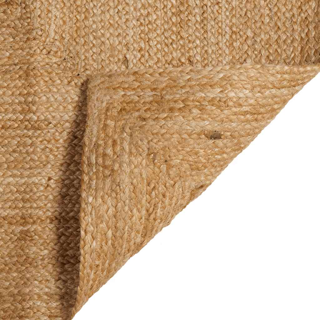 Handmade Rug Jute Natural 160x230 cm