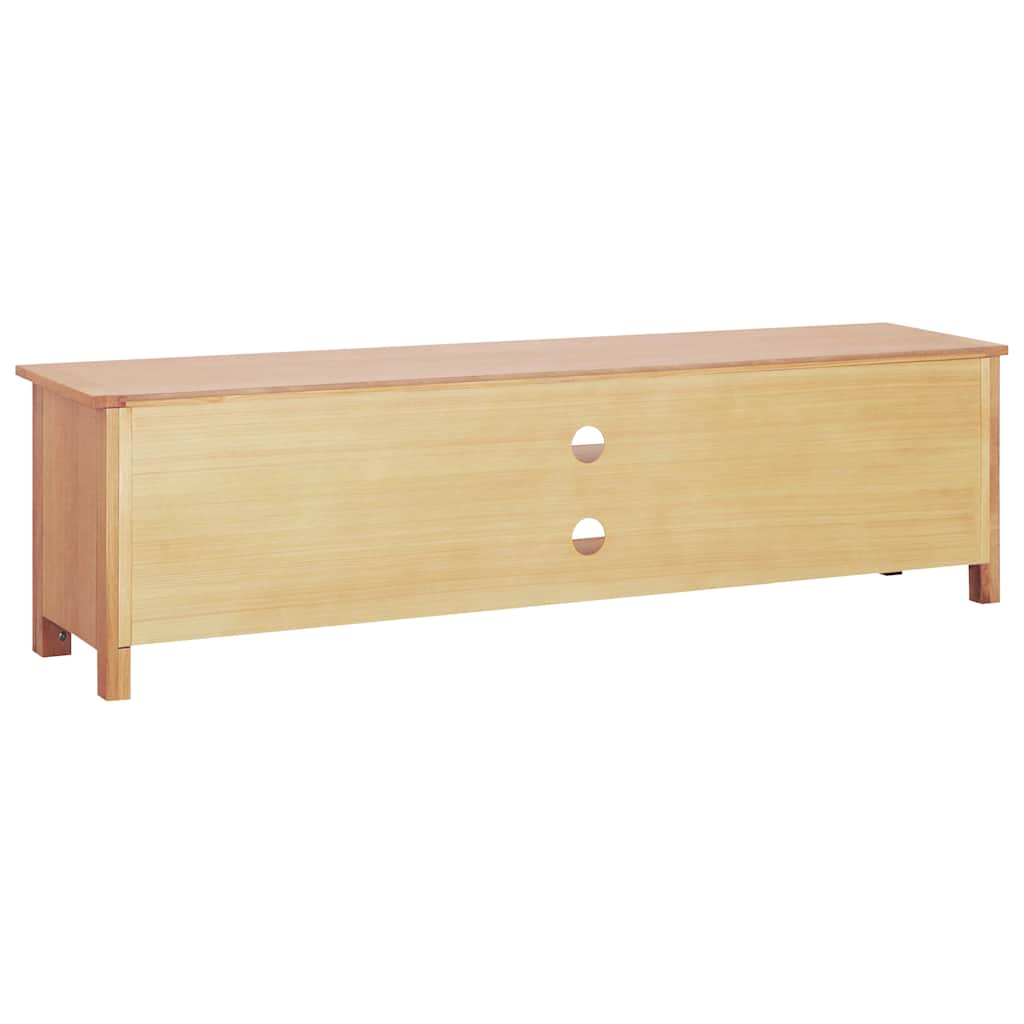 TV Cabinet 165x36x46 cm Solid Oak Wood