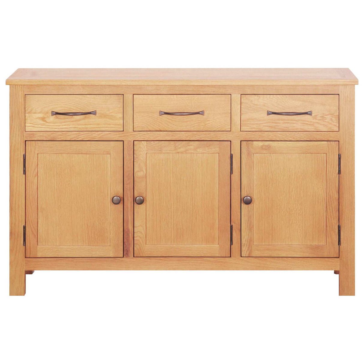 Sideboard Brown 112 x 33.5 x 70 cm Solid oak wood
