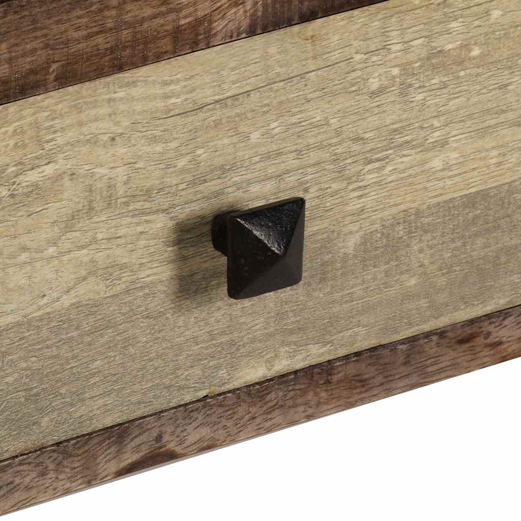 TV Cabinet 118x30x40 cm Solid Mango Wood
