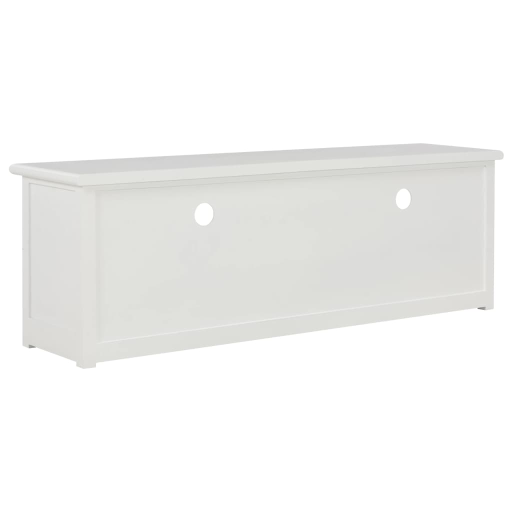 TV Cabinet White 120x30x40 cm Wood