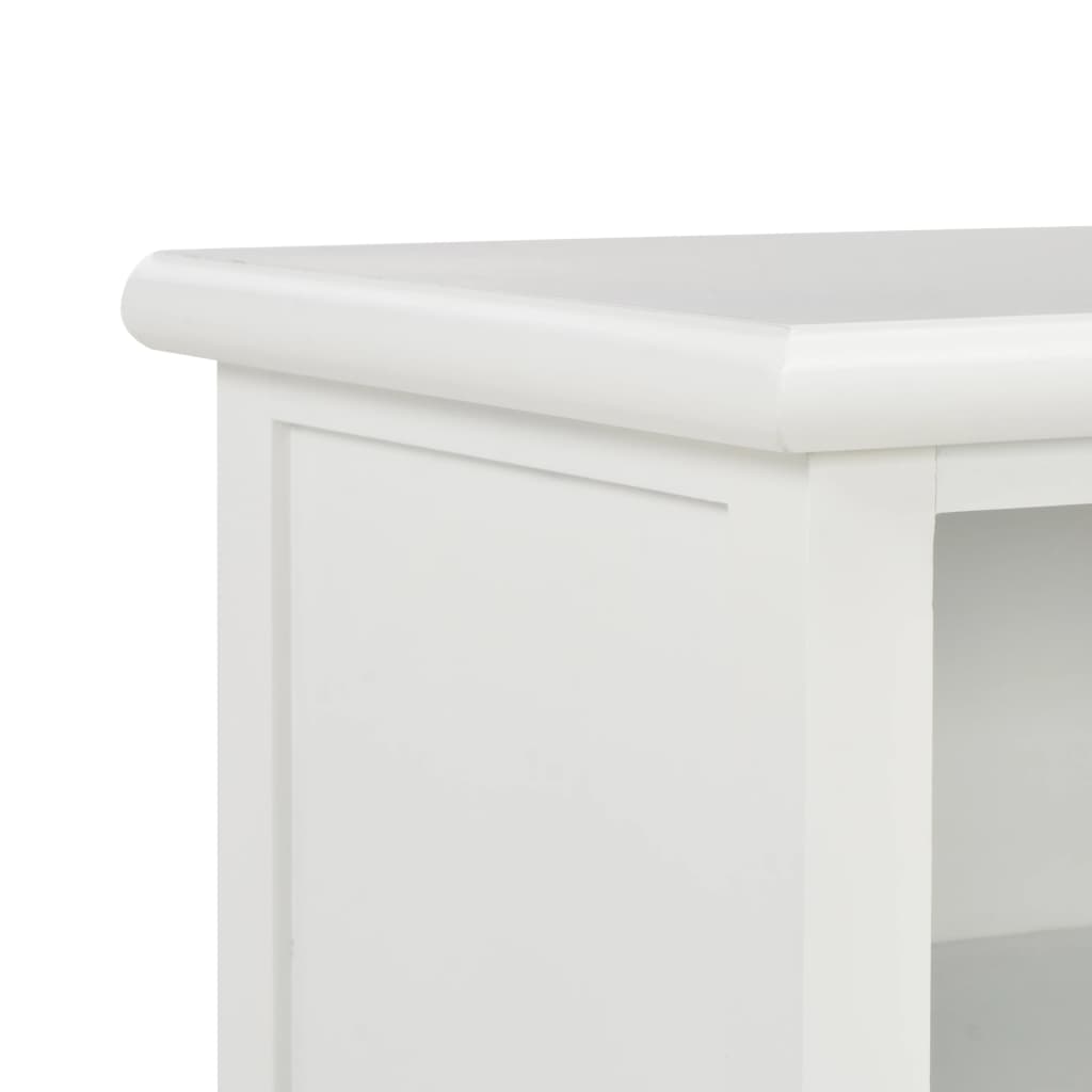 TV Cabinet White 120x30x40 cm Wood