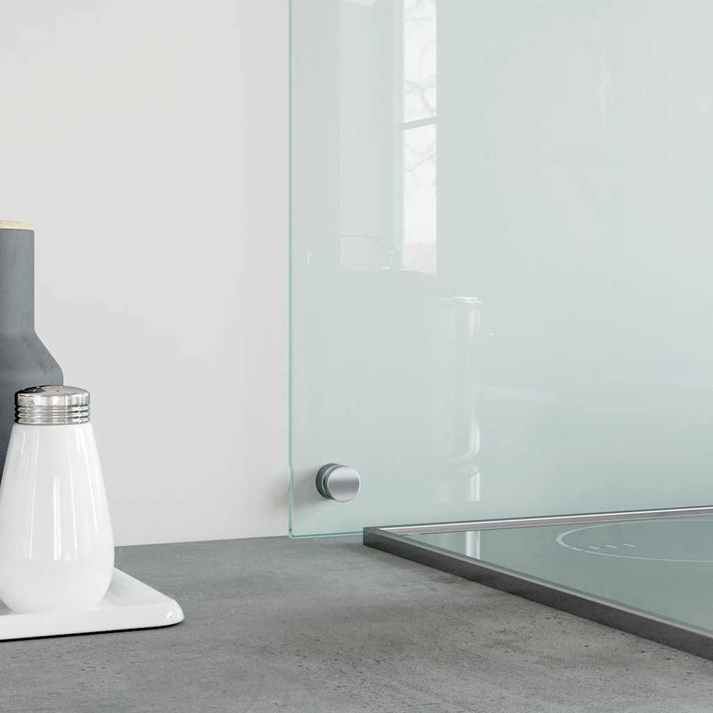 Kitchen Backsplash Transparent 90x40 cm Tempered Glass