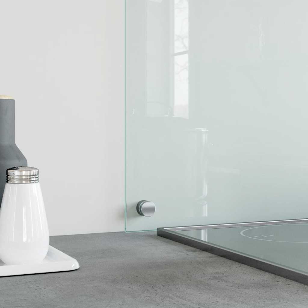 Kitchen Backsplash Transparent 100x40 cm Tempered Glass