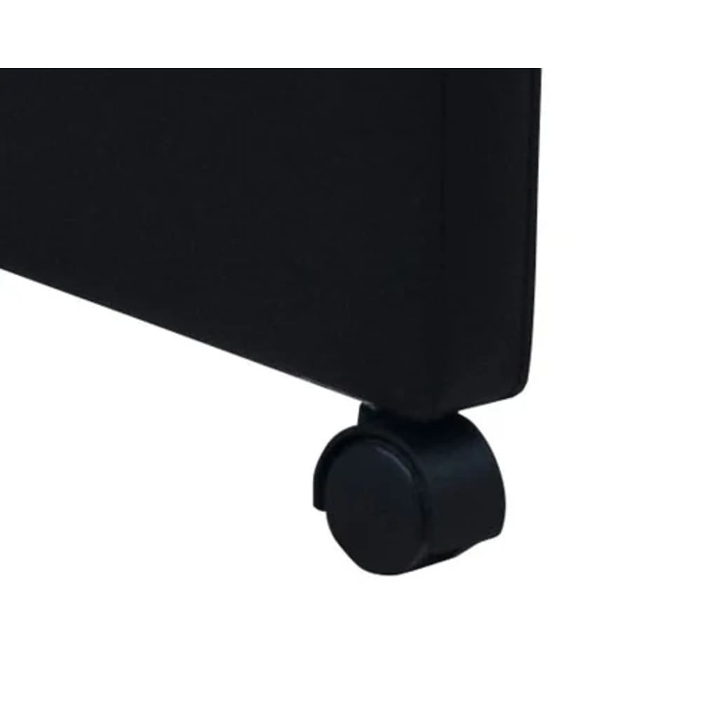 Dining Chairs 2 pcs Black Faux Leather