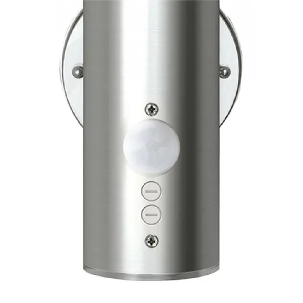 Outdoor Wall Lamps 2 pcs with Motion Detector Stainless Steel