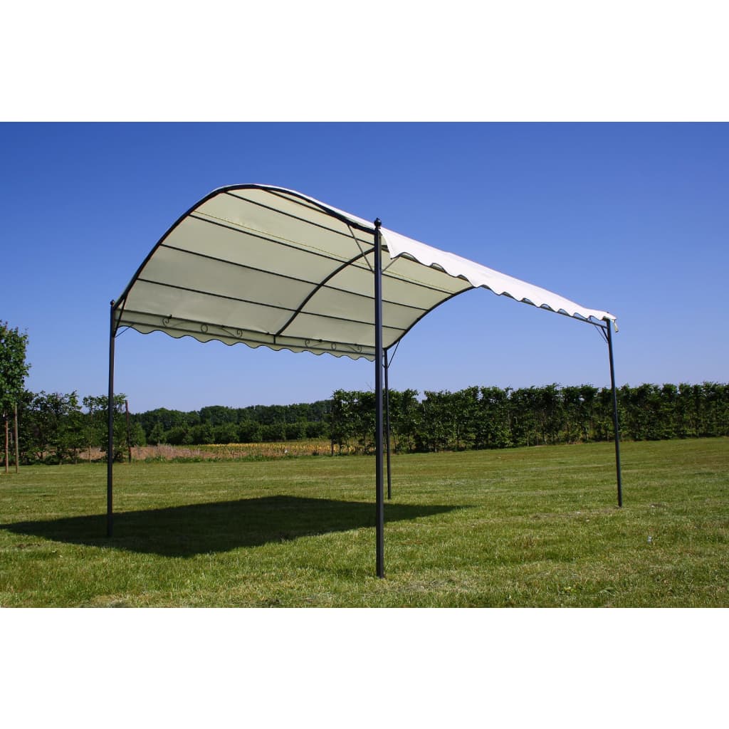 Gazebo Fabric Cream White